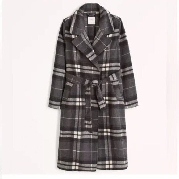 Abercrombie & Fitch Jackets & Blazers - Abercrombie Wool-Blend Coat
